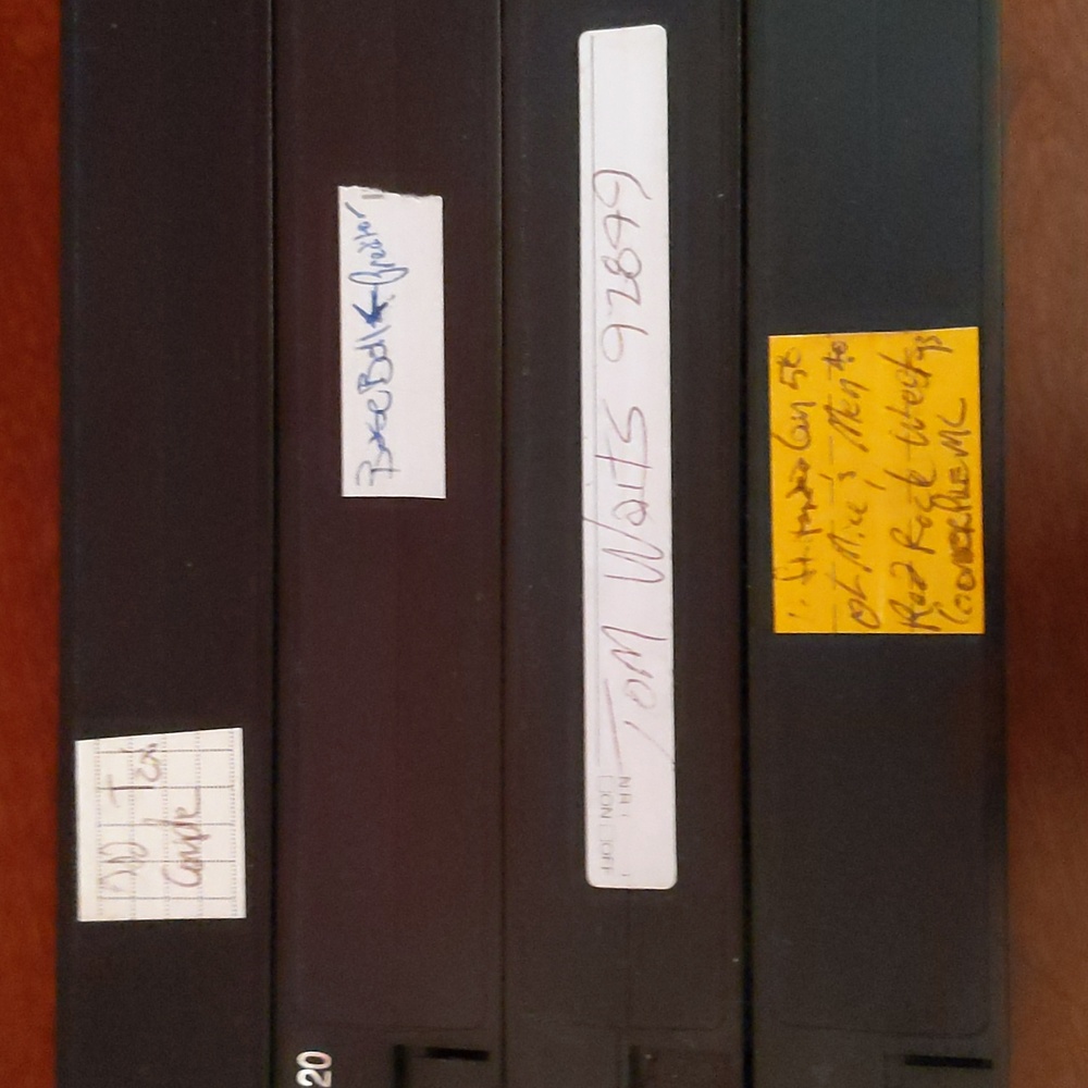VHS Lot of 10 Home Recorded Tapes - Picture 4 of 7